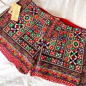 NWT - RALPH LAUREN Denim & Supply embroidered boho shorts Size 28